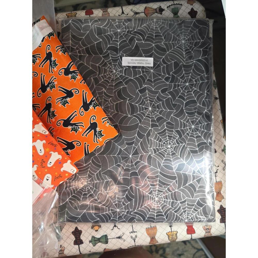3 Fabrics with Quilt Instructions